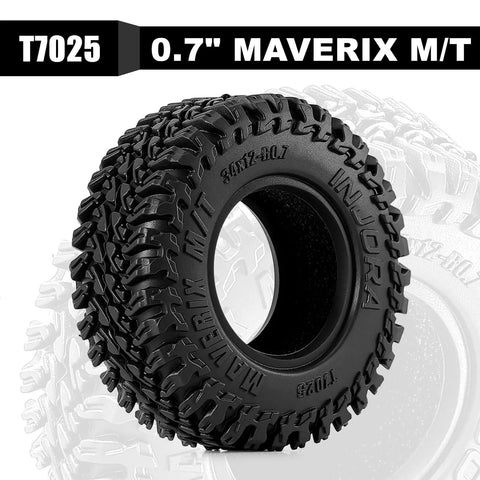 Maverix MT RC Tires For 1 30 Scale Axial SCX30 34x12mm 0 7 Inch Ultra Sticky S5 Compound with dense tread blocks