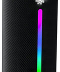 Outdoor Waterproof Bluetooth Speaker With Bass Boost And 35W Power For Loud Stereo Sound IPX7 Portable Party Speaker with lights