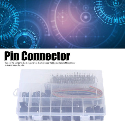 Check Out This 666 Pcs Premium Brass Crimp Adapter Kit With ABS Coating For Atx Pcie And Sata Power Pins 2.54mm Spacing Plus Reusable Storage Box Totally Nifty For Any Quick DIY Fix Or Major Build Job Today. 666-piece brass pin connector kit in storage box