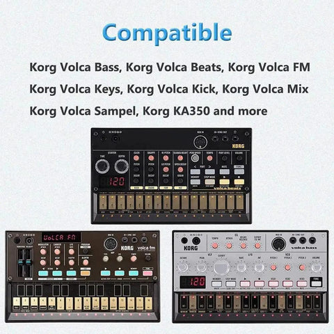 9V Power Supply For Korg Volca Series Plug And Play And Wide Range Of Synths Replacement Cord For KA350 Kross 61 image.