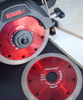 Diamond Saw Blade 4.5 Inch Super Thin Tile Blade For Cutting Porcelain Ceramic Granite Marble Stone Tiles 10 Pc Set on tile saw