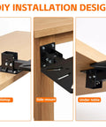 Heavy Duty Bench Grinder Stand With Multi Angle Swivel Top Rock Solid Workshop Tool Mount installation examples on tabletop, side, and under-table.