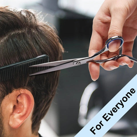 Pro Grade 6.5 Inch Right Hand Hair Cutting Scissors Razor Edge Barber Shears For Salon Use Made From Japanese 440C Stainless Steel
