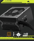 Mag A750BE Dope 750W Semi Modular ATX Power Supply With 80 Plus Bronze Efficiency, Ultra Quiet 120mm Fan