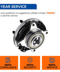 Front Wheel Hub And Bearing Assembly For 2009 2010 Ford F 150 RWD With ABS Six Studs Replacement For Smooth Ride Heavy Duty Wheel Hub
