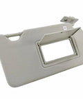 Left And Right Sun Visor Assembly With Clips And Screws For Versa 2013 2019 Gray Vanity Mirror Interior Sunshade Replacement No Slide Out Extension Direct Fit Budget Friendly displayed.