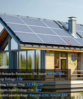 Efficient 180W MPPT Grid Tie Micro Inverter Kickstarts Your Solar Panels Into Dead Simple Home Power mounted on a house rooftop.