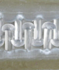 Close-up of Extreme Interlocking Fasteners 4 Strips 1x3 Inches showing dual lock mechanism for heavy duty bonding.