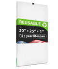 Washable And Reusable 20x25x1 Air Filter For Your AC HVAC And Furnace MERV 8 High Performance with packaging details
