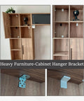 Heavy Duty Stainless Steel L Brackets With Black Protective Caps Pack Of 100 Anti Tip Shelf Brackets For Built Tough Storage cabinet mount display