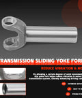 Transmission Slip Yoke For Turbo 400 TH 400 4L80E 4L85E And Torque Converter 1350 Series U Joint Replaces 3-3-5551X
