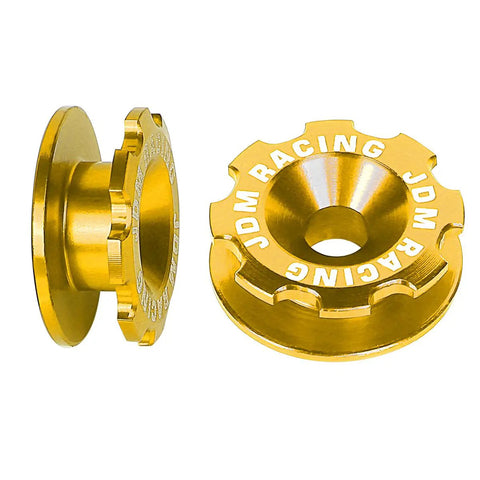 Gold Bumper Quick Release Fastener Kit for Front and Rear Bumpers, Aircraft Grade Aluminum, 4 Fasteners, 2 Pairs, side view