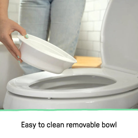 Rock Solid Two In One Toddler Potty Training Toilet With Removable Seat And Real Flush Making Bathroom Trips A No Sweat Victory For Curious Kids Up To Fifty Pounds Of Pure Joy