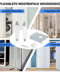 Bifold door repair kit parts for Boss Bifold Door Repair Kit For One And Three Eighths Inch Wood Bifold Closet Doors.