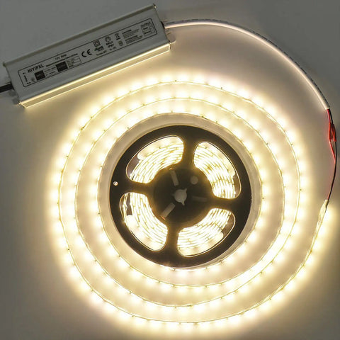 60W Waterproof LED Driver Power Supply IP67 Transformer with LED strip, 100 to 265V AC to 12V DC Output, 5A, outdoor use