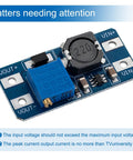 Close-up of 20 Pack MT3608 DC To DC Step Up Boost Converter Kit From 2V To 24V Input To 5V To 28V Output Adjustable Regulator Board