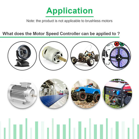Beefed Up PWM DC Motor Speed Controller For 12V 24V 60V Up To 500W With Soft Start Protection And Signal Generator Driver Module Durable High Grade Circuit Board Easy Speed Regulation For Electric Motors