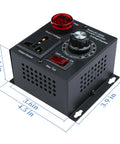 High Performance Variable Speed Controller For DIY Enthusiasts, SCR Voltage Regulator For Routers, Fans And Electric Motors, 120V or 220V