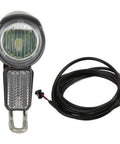 Ultra Bright Front Bike Headlight For Night Riding On 6 To 60V Electric Bikes Waterproof LED Front Light With SM Plug