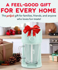 Score This Electric Shaved Ice And Slushy Maker For Instant Summer Vibes And Perfectly Fluffy Snow Cones with festive bow and gifts.