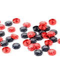Red and black bike air valve top caps for front fork suspension aluminum alloy shield protective cover for mountain road bike MTB