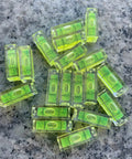 Mini Acrylic Bubble Spirit Level Pack With Hella Precise Degree Markings For Dead On Accurate Framing Picture Hanging And Camera Setup solid set of 16 micro bubble levels