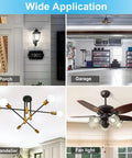 Wide application of Ultra Bright LED Garage Door Opener Bulbs 1500 Lumens A19 E26 Base in various fixtures
