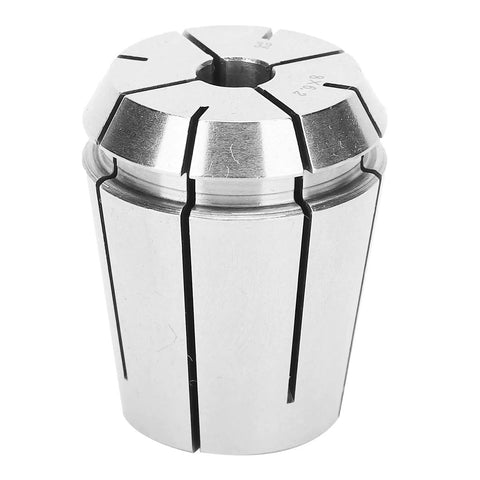 Premium High Speed Steel Milling Lathe Collet With Automatic Release So End Mills Stay Loose Hella Smooth Action For Cnc Engraving And Precision Industrial Machining 8 X 6. 2 Mm close-up view showing detailed grooves and metallic finish.