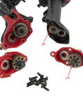 Rock Solid Front And Rear Portal Axle Kit For Axial Scx10 And Scx10 Ii Rc Crawler with steel gears 19T and 27T.
