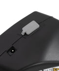 Close-up view of the Slick Ultrasonic Leak Detector With Laser Pointer showing the top panel and gray connector.
