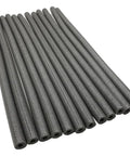 12 Pack Foam Insulated Pipe Covers, 3 Feet Long Each, Pre-Slit For Quick Easy Install On Copper One-Half Inch, Iron Three-Eighths Inch And PVC Pipes, Keeps Pipes Warm In Cold Weather And Cuts Heat Loss displayed in a row.