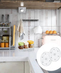 Clear 6 Inch Lazy Susan Turntable With Durable Ball Bearing Rotation For Spice Rack Kitchen Pantry Table Cake Display And Organization