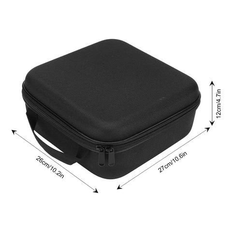 Remote Controller Storage Bag for Drones and RC Gear Durable Nylon EVA Case with dimensions shown