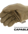 Original Tactical Glove With High Performance Anti Slip Grip For Real World Job Sites And Touchscreen Ready Safety Gear Impact Resistant Protection Medium Fit In Coyote Brown All Day Comfort And Flexible Cuff