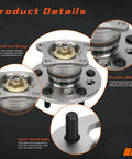 Rear Wheel Hub And Bearing Assembly Fits Toyota Avalon 1995-2004, Lexus RX300 1999-2003, ES300 1992-2001, Camry 1992-2001, Solara 1999-2003 Non ABS FWD detailed view.