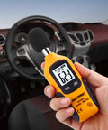 Digital Sound Level Meter With Backlight 30-130 dB Range Data Hold MAX/MIN Auto Power Off Dual Ranges HT-80A held in car