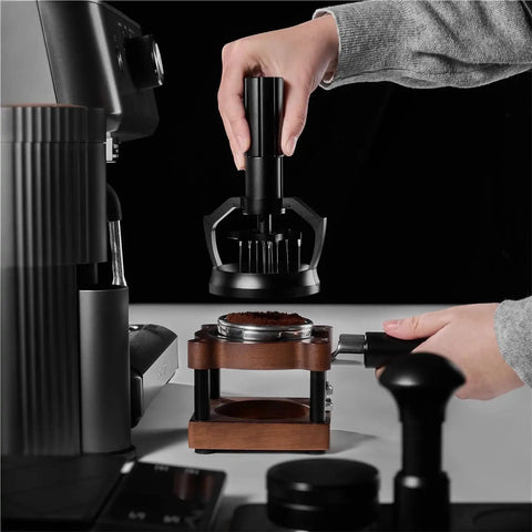 58mm Electric Espresso Stirrer And Wdt Tool With Fine Needles for evenly distributing coffee grounds in portafilter.