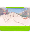 Large Viewing Ant Farm for Live Ants, Hands On STEM Toy with clear walls and green base, showcasing tunnels and ants in motion.