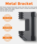 Upgrade Your Setup With This Built Tough Swivel Bracket Offering Smooth 180 Rotation For Giraffe Tools Hose Reel Aw25 And Aw30 Models Runs Like A Dream. Metal bracket supports up to 60 lbs, providing durable stability.