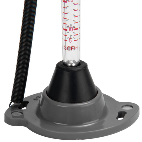 Gas Flow Meter For MIG TIG Welding With Pinpoint Accuracy And Easy Argon CO2 Compatibility User Friendly Interface And Pro Grade Quick Setup For Precise Gas Control Less Waste And Cleaner Welds In Your Projects, close-up view