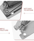 Heavy Duty 90 Degree Folding Scissor Spring Hinge for Cabinet Doors and Sofas in steel construction close-up view