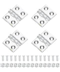 Slick Transparent Acrylic Piano Hinges For Aquarium Covers And Woodworking Projects Compact 35 X 25 Millimeter Size with screws