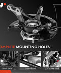 Front Right Steering Knuckle And Wheel Bearing Hub Assembly For Honda CR-V 2007 2008 2009 2.4L Passenger Side Replacement Part