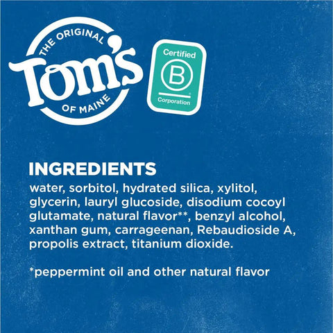 Botanically Bright Minty Fresh Peppermint Toothpaste That Is Fluoride Free And SLS Free Whitening In A Four Point Seven Ounce Tube Natural Formula For Gentle Cleaning Fresh Breath And Subtle Daily Brightening