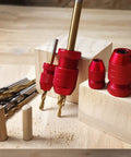 Adjustable Drill Depth Stop Collar Set For Drill Bits, Aluminum Ring Fits 5/64 to 3/16 Inch and 15/64 to 7/16 Inch