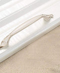10 Pack Ivory White Cabinet Pulls Three Point Eight Inch Vintage Aluminum Alloy Drawer Handles for cabinets