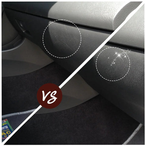 Interior Car Scratch Repair Wax For Dashboard And Plastic Trim Quick Scratch Remover That Restores Shine comparison image