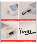 Pro Grade Digital Force Gauge High Precision DS2 500N 1000N Push Force Gauge And 20N Pull Strength Tester With Small Sensor Dynamometer Peak Hold And Ultra Accurate Force Measurement, with interchangeable test heads