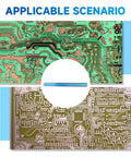 Photosensitive Dry Film For PCB Making 30cm By 500cm Photoresist Sheet Portable Circuit Board Film With Superior Adhesion And High Resolution For DIY Prototyping And Industrial PCB Projects on PCB boards