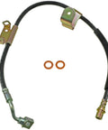 Front Driver Side Brake Hydraulic Hose Replacement For Chevrolet GMC And Hummer Models Precise OEM Style Fit Easy Install Beefy Build Tough Construction Safe Durable Materials Ideal GM Vehicle Brake System Upgrade